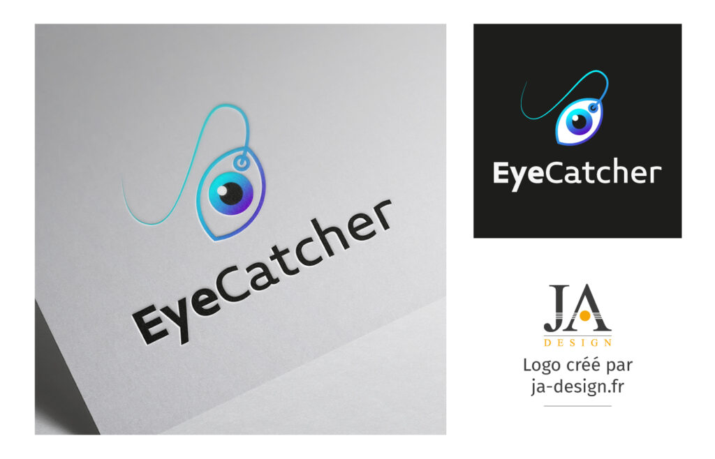 Création d'un logo pour "EyeCatcher" - application de magicien