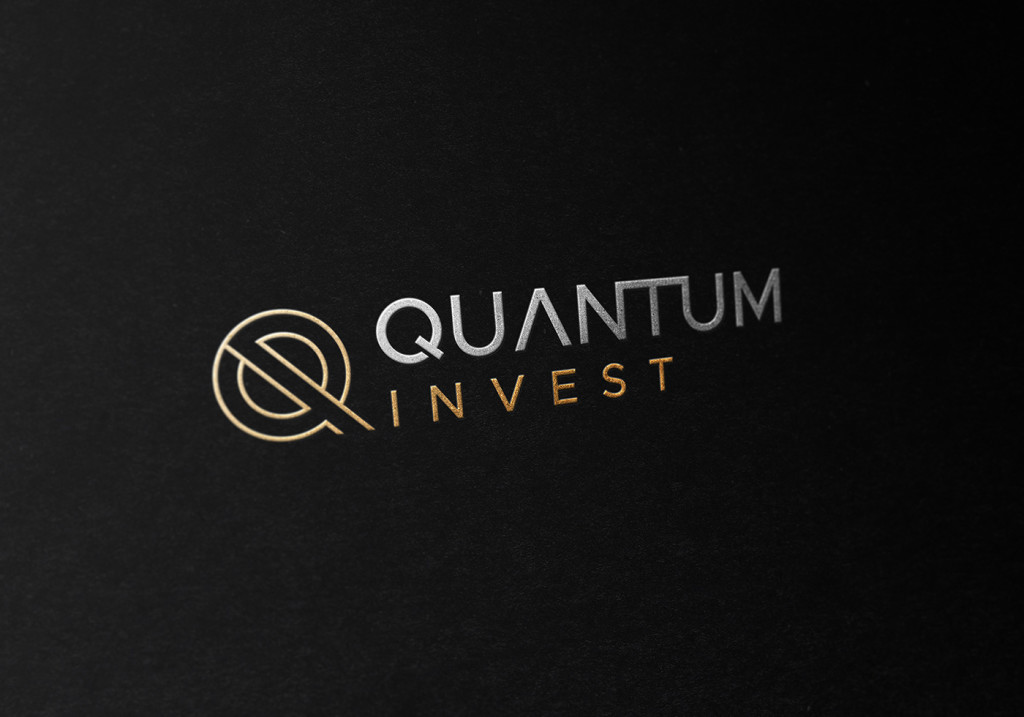 Création d'un logo pour startup investissement Quantum par JA Design Graphiste freelance