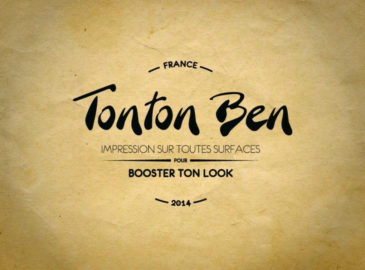 Création du logo Tonton Ben